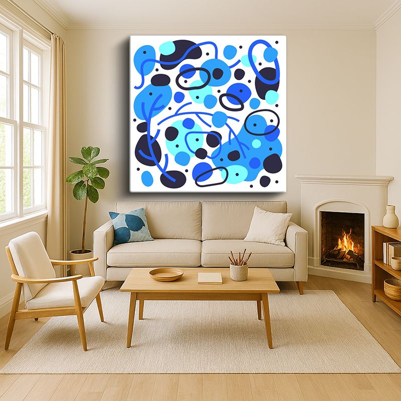 Sanatsal & Vektörel Kanvas Tablo 724