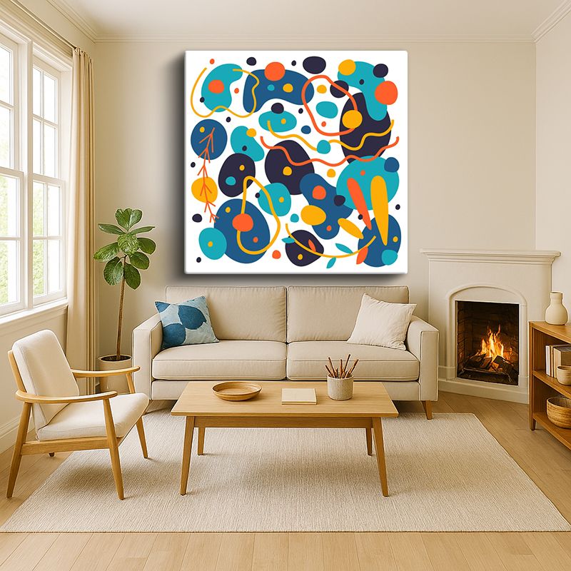 Sanatsal & Vektörel Kanvas Tablo 750