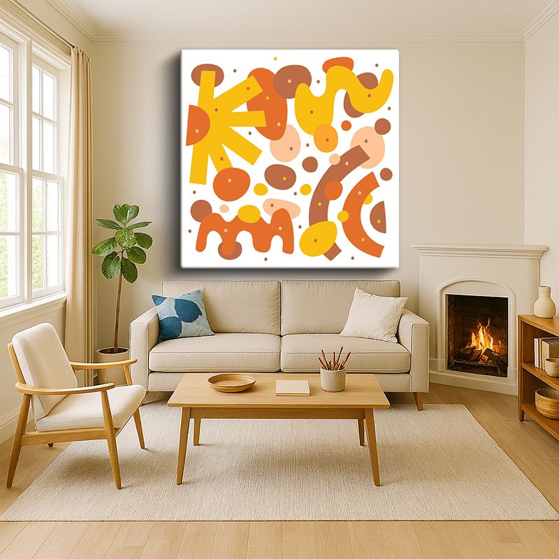 Sanatsal & Vektörel Kanvas Tablo 757