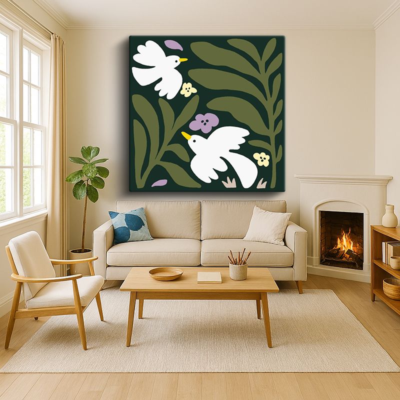 Sanatsal & Vektörel Kanvas Tablo 766