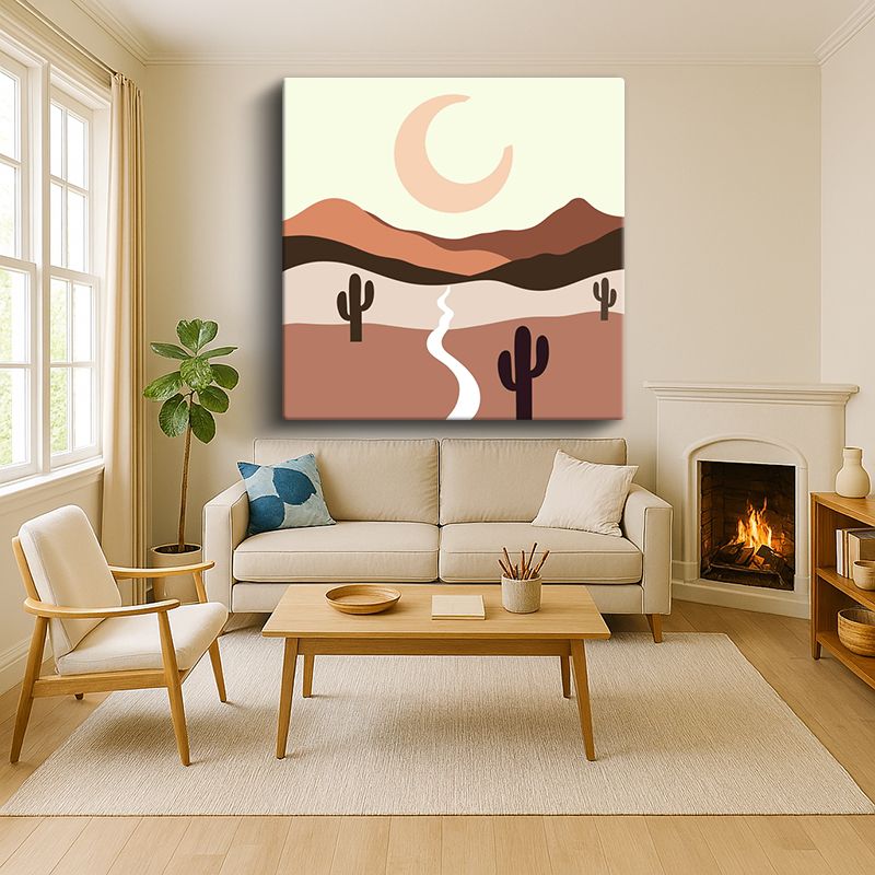 Sanatsal & Vektörel Kanvas Tablo 768