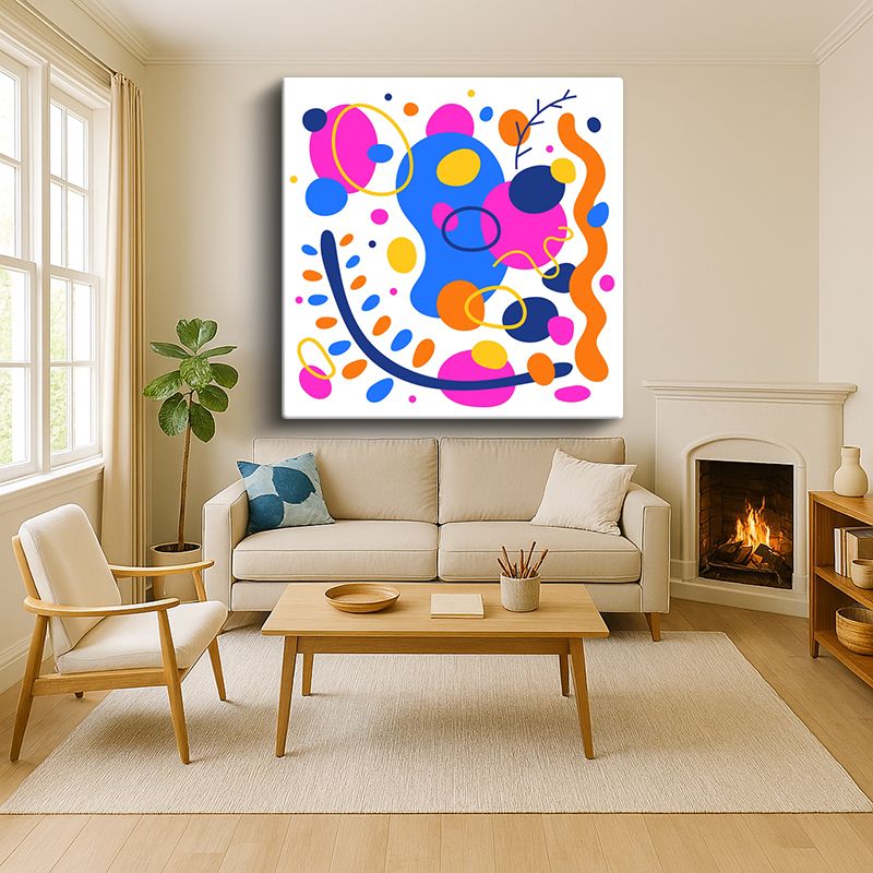 Sanatsal & Vektörel Kanvas Tablo 785