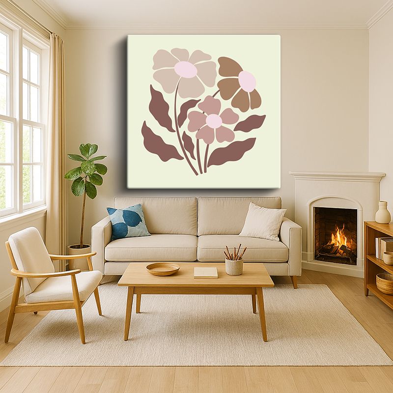 Sanatsal & Vektörel Kanvas Tablo 786