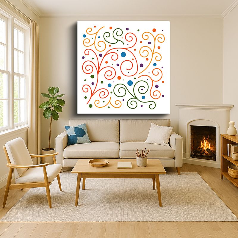 Sanatsal & Vektörel Kanvas Tablo 788