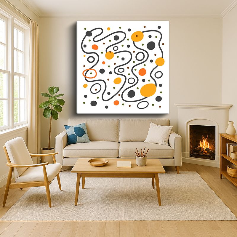 Sanatsal & Vektörel Kanvas Tablo 798