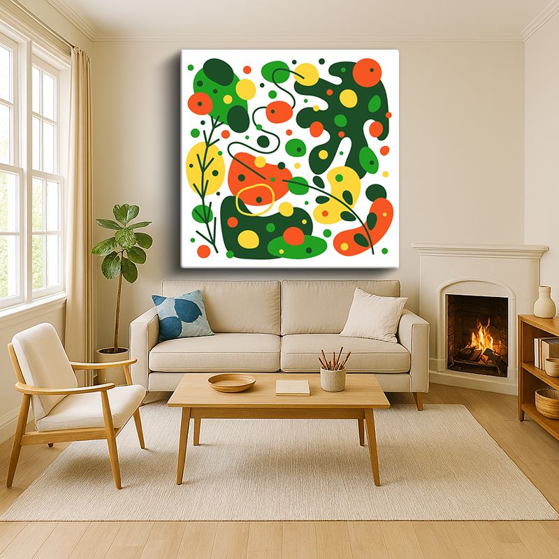 Sanatsal & Vektörel Kanvas Tablo 801