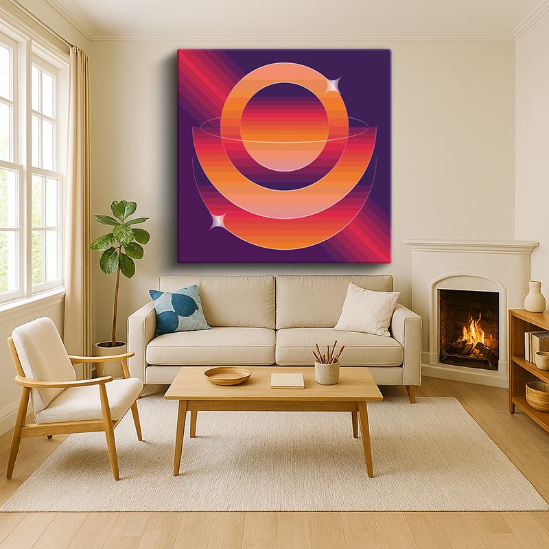 Sanatsal & Vektörel Kanvas Tablo 818