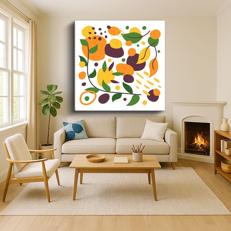 Sanatsal & Vektörel Kanvas Tablo 820