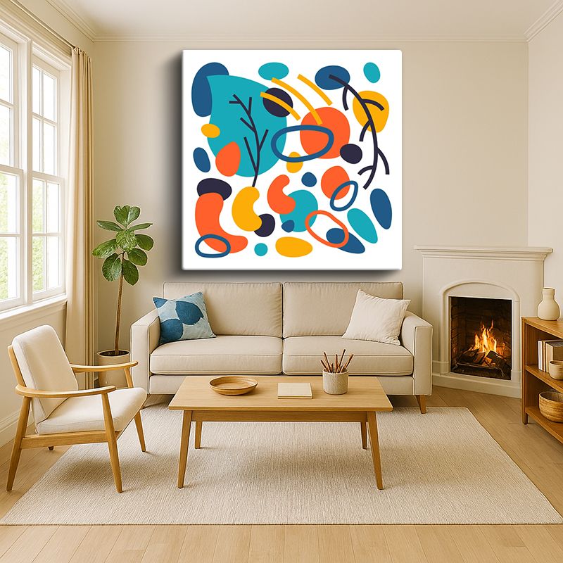 Sanatsal & Vektörel Kanvas Tablo 823