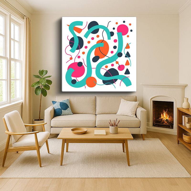 Sanatsal & Vektörel Kanvas Tablo 824