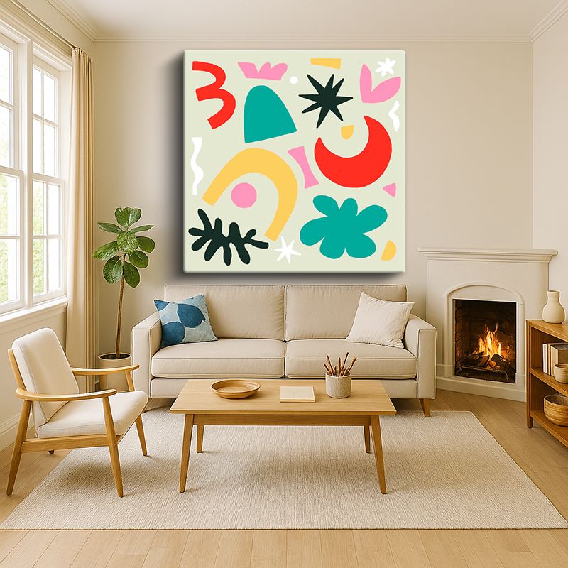 Sanatsal & Vektörel Kanvas Tablo 830