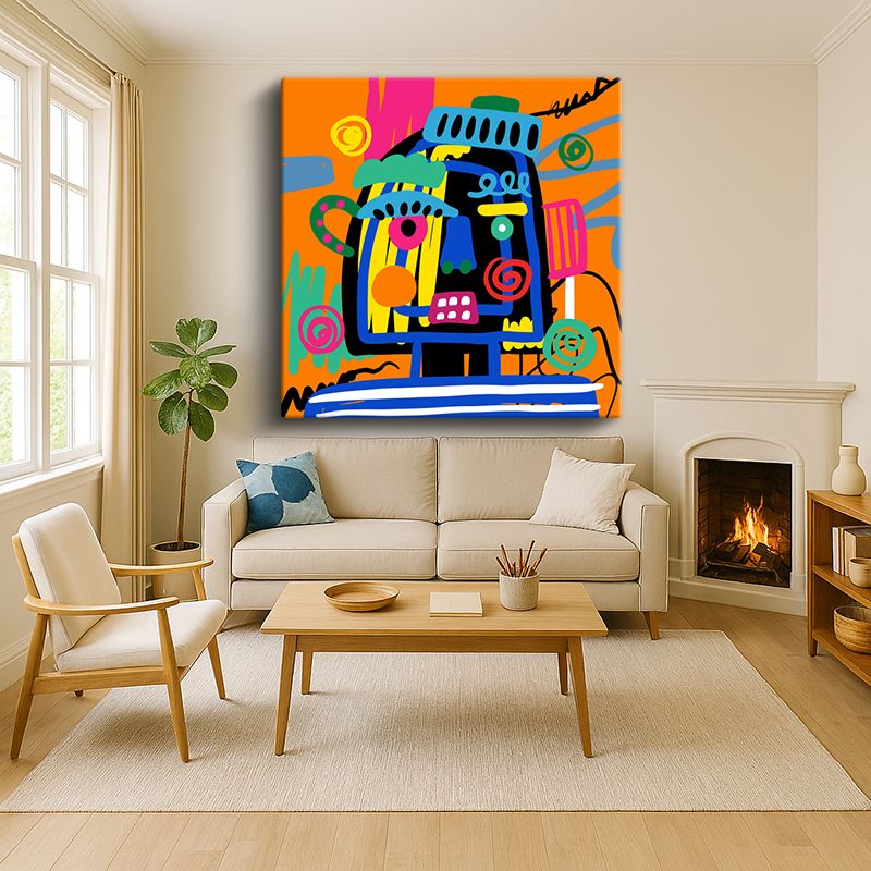 Sanatsal & Vektörel Kanvas Tablo 843