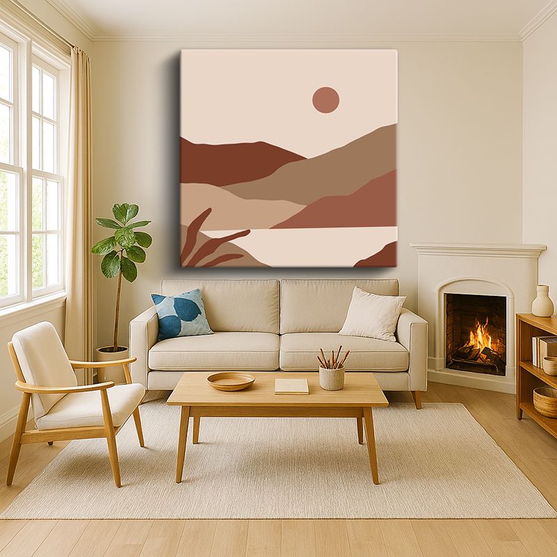 Sanatsal & Vektörel Kanvas Tablo 844