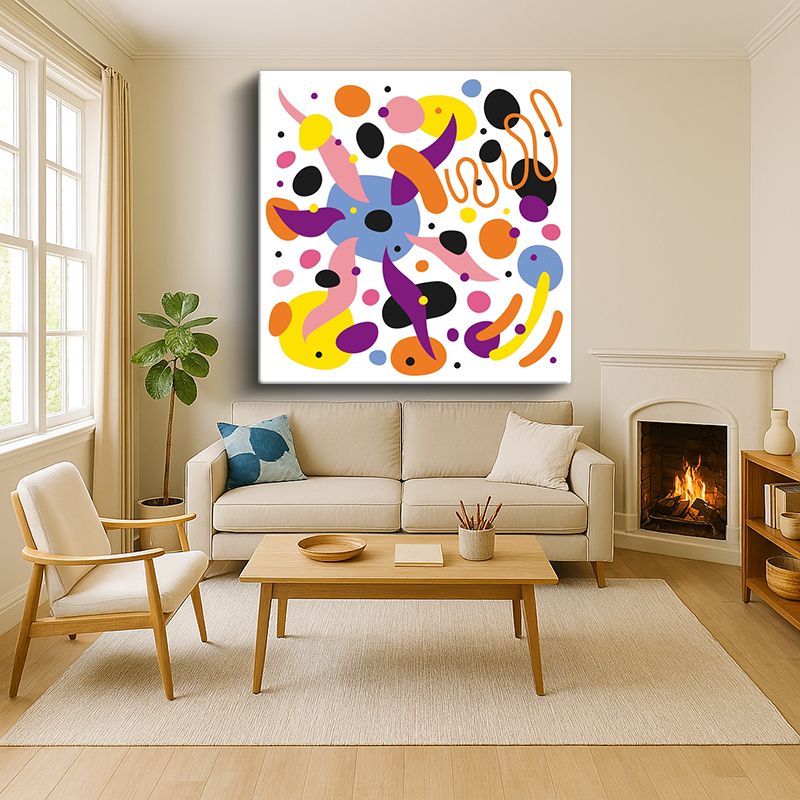 Sanatsal & Vektörel Kanvas Tablo 848
