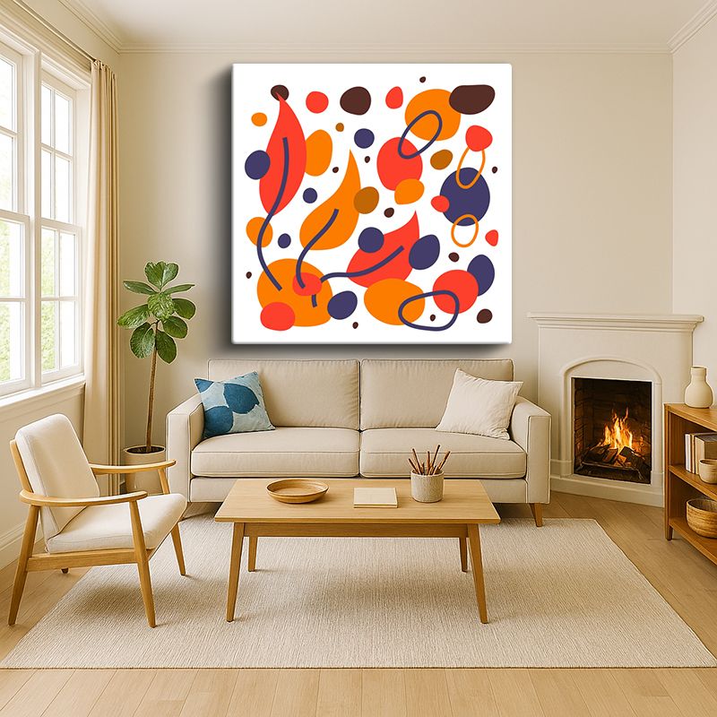 Sanatsal & Vektörel Kanvas Tablo 856