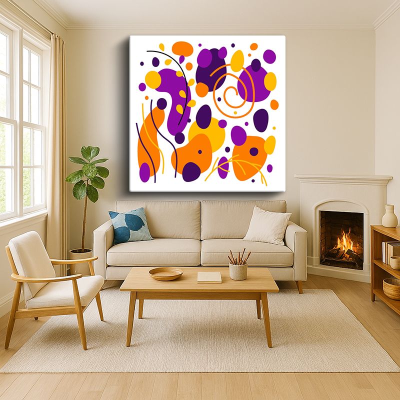 Sanatsal & Vektörel Kanvas Tablo 861