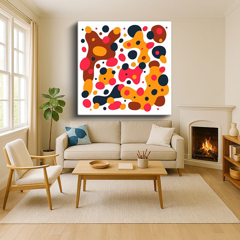 Sanatsal & Vektörel Kanvas Tablo 870