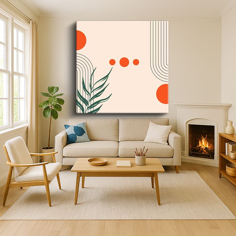 Sanatsal & Vektörel Kanvas Tablo 875