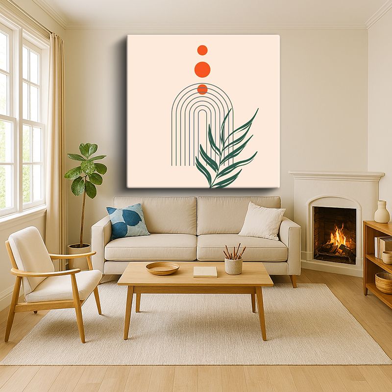 Sanatsal & Vektörel Kanvas Tablo 876