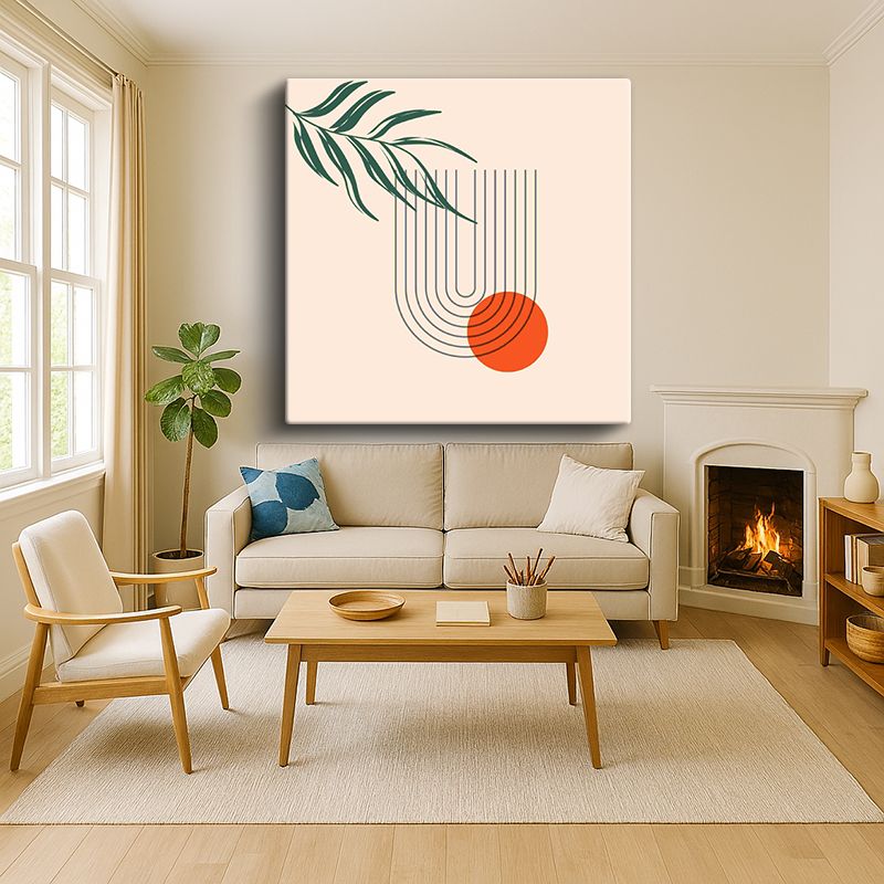 Sanatsal & Vektörel Kanvas Tablo 877