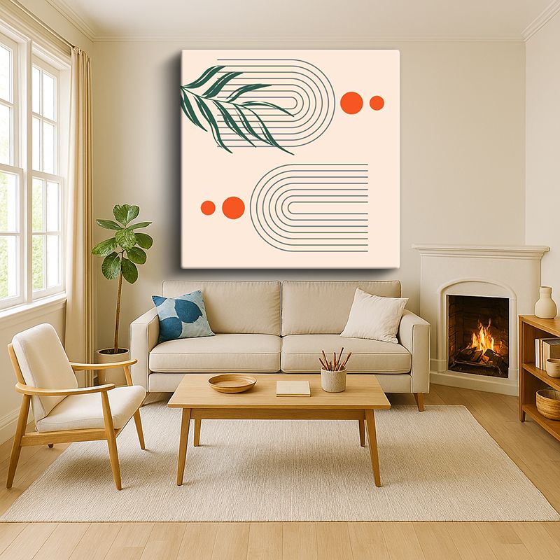 Sanatsal & Vektörel Kanvas Tablo 879