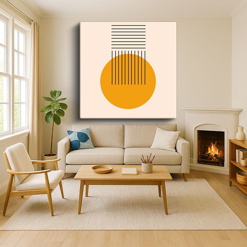 Sanatsal & Vektörel Kanvas Tablo 886