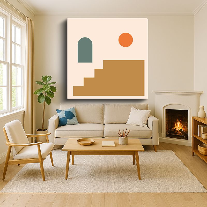 Sanatsal & Vektörel Kanvas Tablo 895