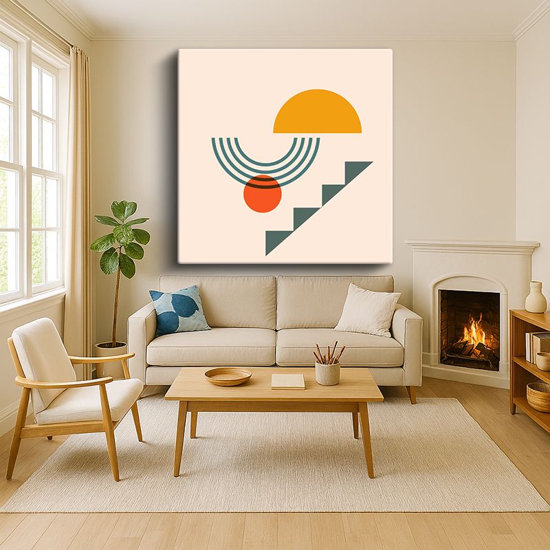 Sanatsal & Vektörel Kanvas Tablo 897