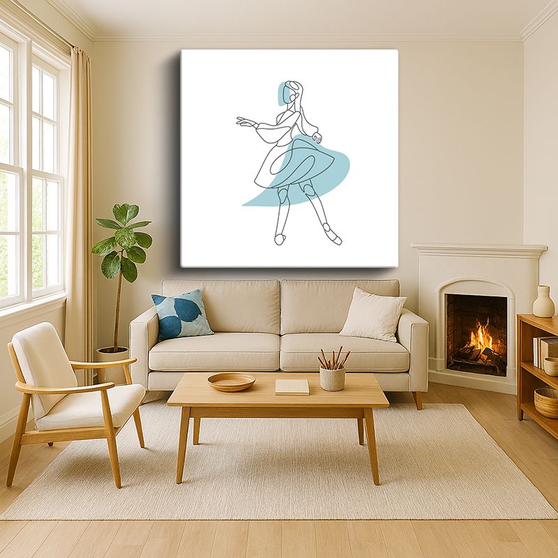 Sanatsal & Vektörel Kanvas Tablo 909