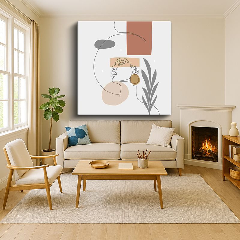 Sanatsal & Vektörel Kanvas Tablo 935