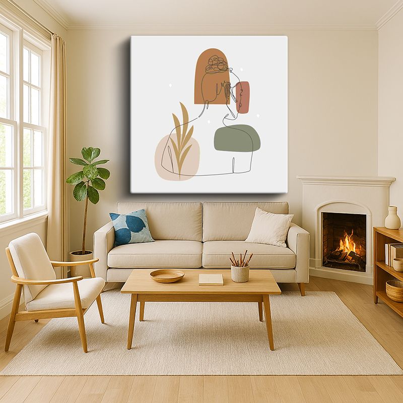 Sanatsal & Vektörel Kanvas Tablo 936