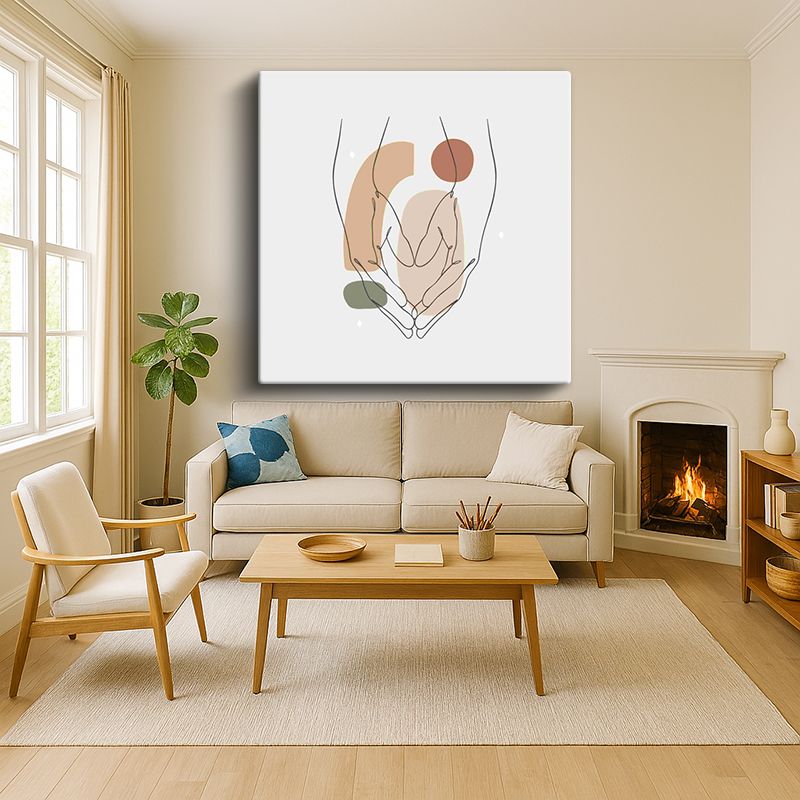 Sanatsal & Vektörel Kanvas Tablo 937