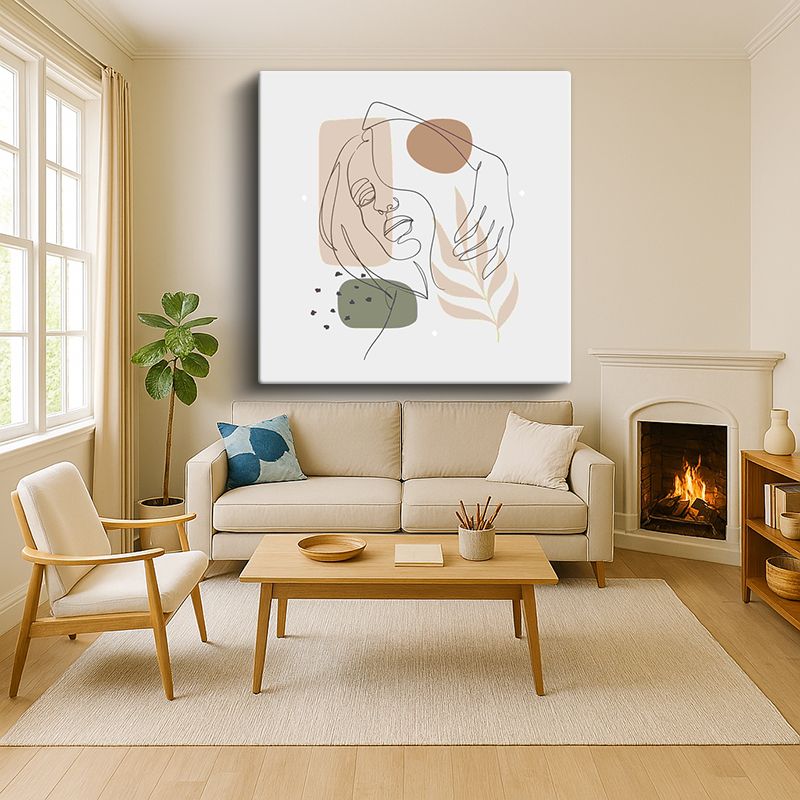 Sanatsal & Vektörel Kanvas Tablo 943