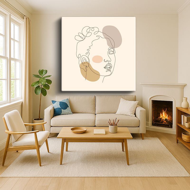 Sanatsal & Vektörel Kanvas Tablo 945