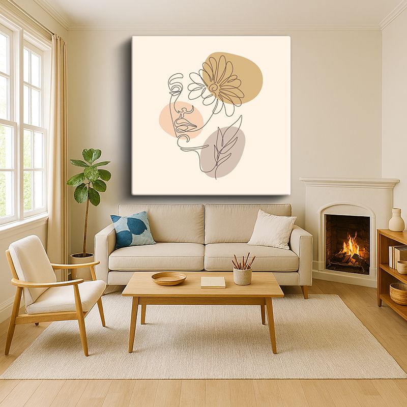 Sanatsal & Vektörel Kanvas Tablo 946