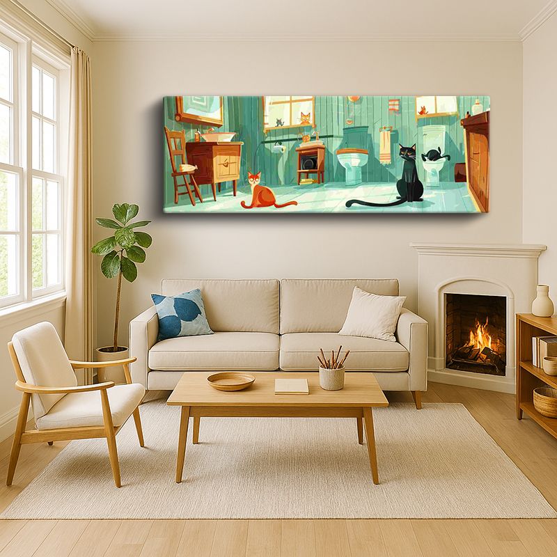 Sanatsal & Vektörel Kanvas Tablo 1390