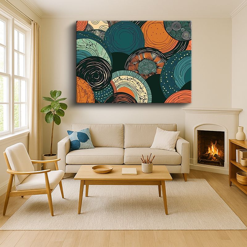 Sanatsal & Vektörel Kanvas Tablo 960