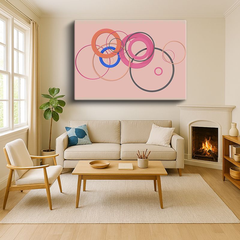 Sanatsal & Vektörel Kanvas Tablo 962