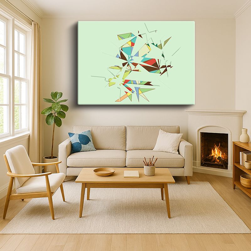Sanatsal & Vektörel Kanvas Tablo 963