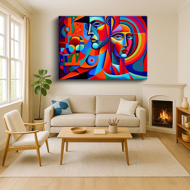 Sanatsal & Vektörel Kanvas Tablo 966