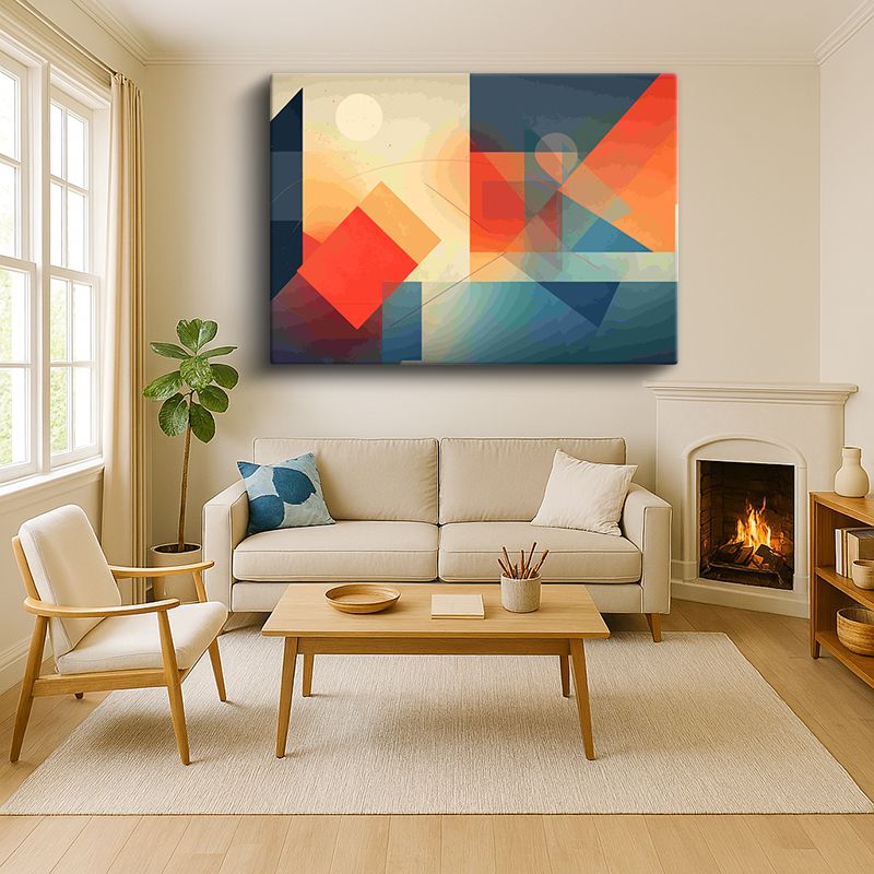 Sanatsal & Vektörel Kanvas Tablo 969