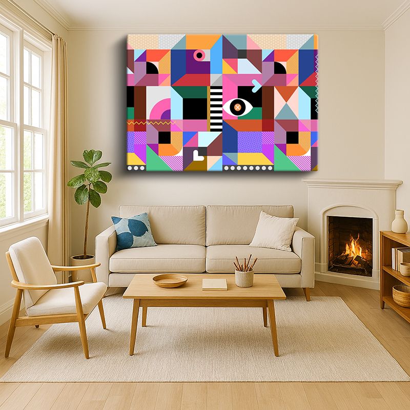 Sanatsal & Vektörel Kanvas Tablo 973