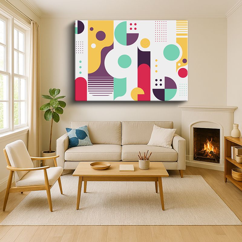 Sanatsal & Vektörel Kanvas Tablo 977
