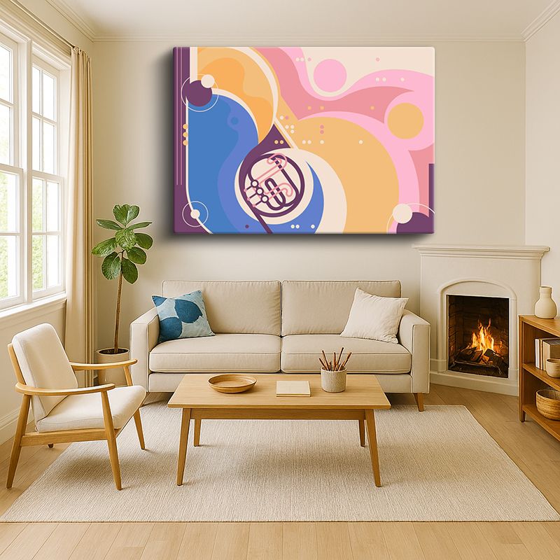 Sanatsal & Vektörel Kanvas Tablo 980