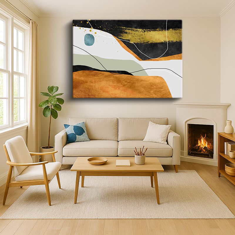 Sanatsal & Vektörel Kanvas Tablo 990