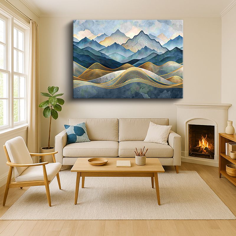 Sanatsal & Vektörel Kanvas Tablo 991