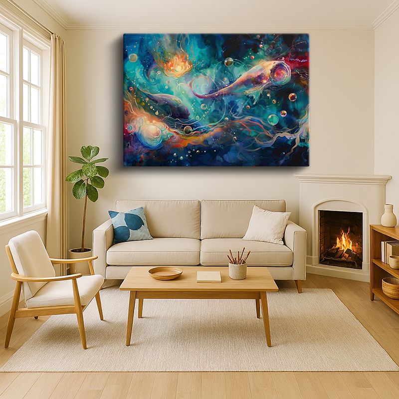 Sanatsal & Vektörel Kanvas Tablo 998