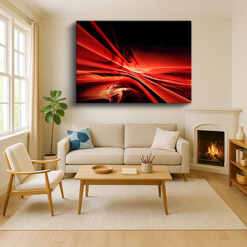 Sanatsal & Vektörel Kanvas Tablo 1018