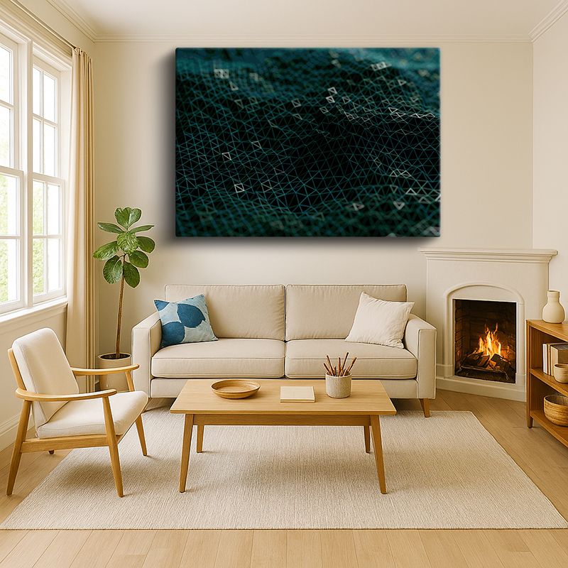 Sanatsal & Vektörel Kanvas Tablo 1023