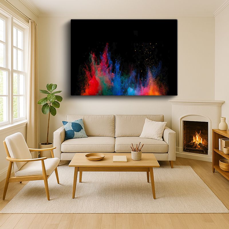 Sanatsal & Vektörel Kanvas Tablo 1034